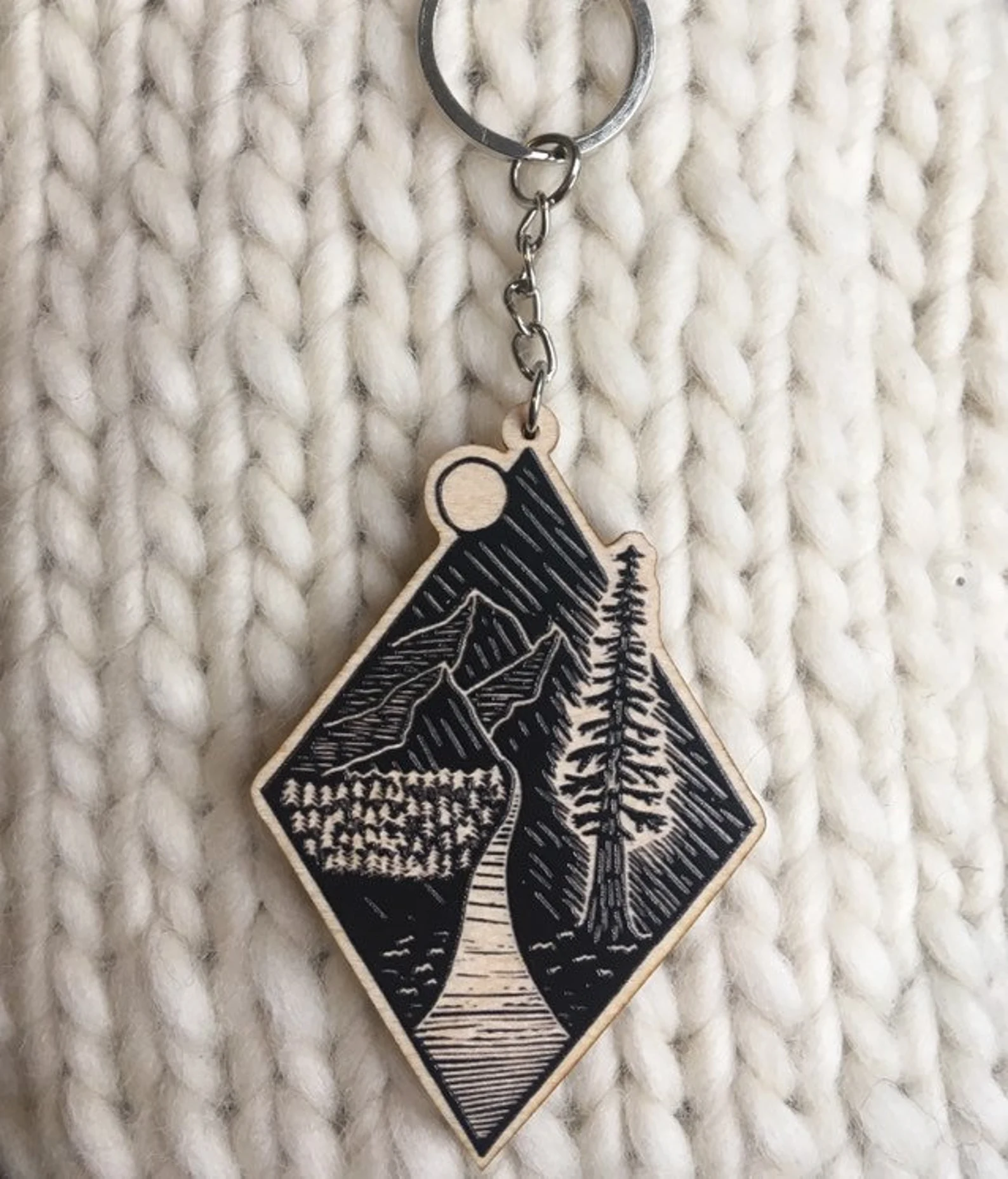 Forest Scene Keyring - Image 2